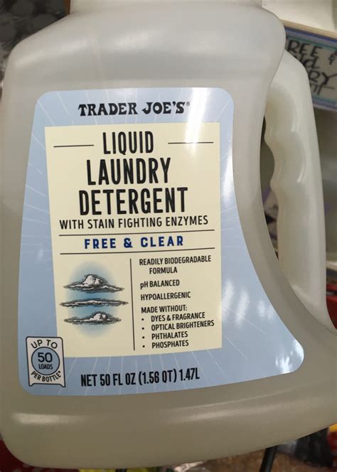 Trader joe's laundry detergent. Things To Know About Trader joe's laundry detergent. 